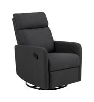 Bendt Relax Fauteuil 'Alesa' kleur Donkergrijs