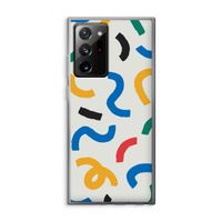 Illustratieve pop 2: Samsung Galaxy Note 20 Ultra / Note 20 Ultra 5G Transparant Hoesje Illustratieve pop 2: Samsung Galaxy Note 20 Ultra / Note 20 Ultra 5G Transparant Hoesje