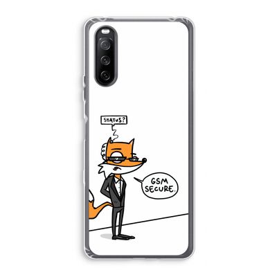 GSM secure: Sony Xperia 10 III Transparant Hoesje