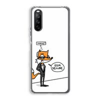 GSM secure: Sony Xperia 10 III Transparant Hoesje