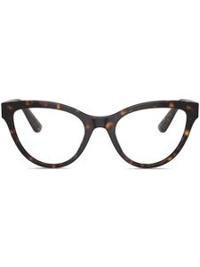 Dolce & Gabbana Eyewear lunettes de vue à monture papillon - Vert