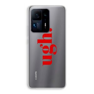 Ugh: Xiaomi Mi Mix 4 Transparant Hoesje