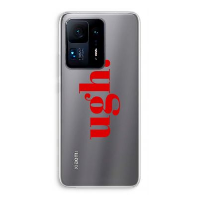 Ugh: Xiaomi Mi Mix 4 Transparant Hoesje