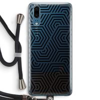Magic pattern: Huawei P20 Transparant Hoesje met koord