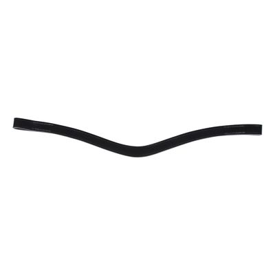 Budget Rider Basic 16mm frontriem zwart maat:shetl