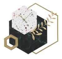 WANDKLOK ZESHOEK CM 
62X4,5X62
