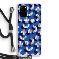8-bit N°5: Samsung Galaxy S20 Plus Transparant Hoesje met koord
