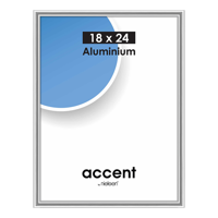 Nielsen Design nielsen fotolijst 53423 accent glanzend zilver 18x24 cm