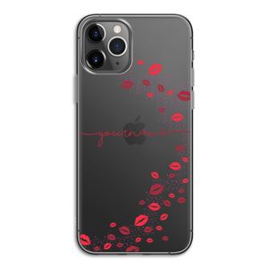 Kusjes: iPhone 11 Pro Transparant Hoesje