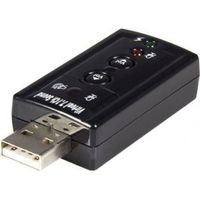 StarTech.com Virtuele 7.1 USB Stereo Audio Adapter Externe Geluidkaart