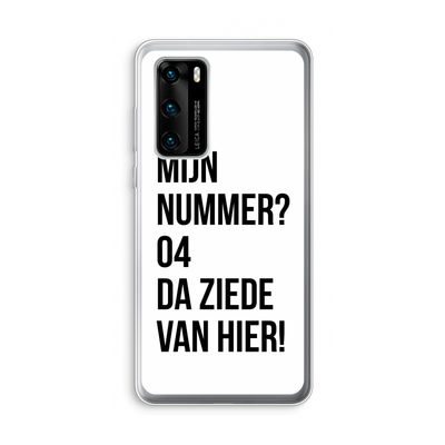 Da ziede van hier: Huawei P40 Transparant Hoesje