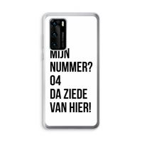 Da ziede van hier: Huawei P40 Transparant Hoesje