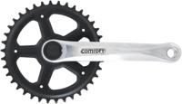 Amar crankstel crankset 4-edge 38t 170mm b/sil.