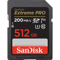 Extreme PRO SDXC 512 GB Geheugenkaart