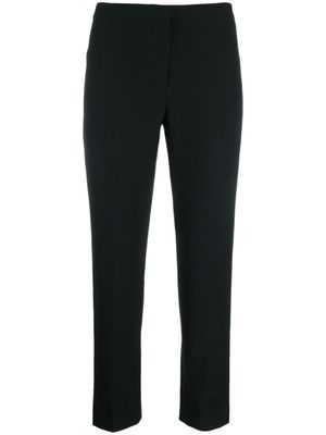 Alexander McQueen pantalon droit à coupe courte - Noir