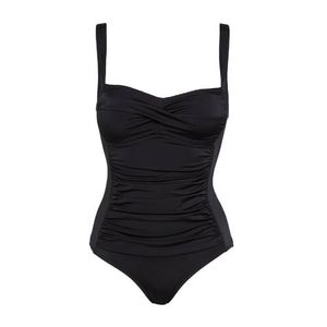 C&A badpak met plooien zwart