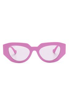 Gucci Eyewear lunettes de vue à effet écailles de tortue - Rose