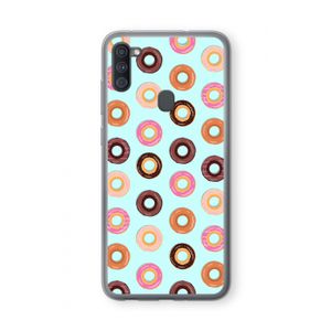 Donuts: Samsung Galaxy A11 Transparant Hoesje