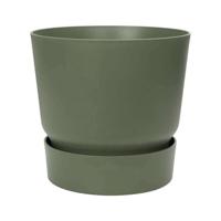 ELHO Greenville 30 ronde bloempot - Buiten - Ø 29,5 x H 27,8 cm - Bladgroen