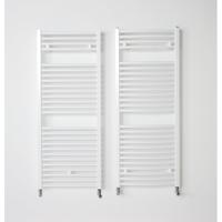 Instamat Robina Handdoekradiator, afm. H 730 x L 600 mm, 4 aansl. ½", incl. wandconsoles, standaard wit RB70.60S01 Instamat Robina Handdoekradiator, afm. H 730 x L 600 mm, 4 aansl. ½", incl. wandconsoles, standaard wit RB70.60S01