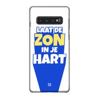 Laat de zon in je hart: Samsung Galaxy S10 4G Volledig Geprint Hoesje