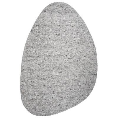 Vloerkleed Stone Licht Grijs - Kiezelvormig 160 x 230 cm Vloerkleed Stone Licht Grijs - Kiezelvormig 160 x 230 cm