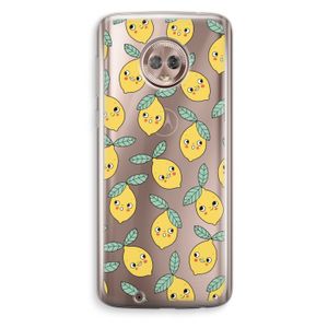 Citroenen: Motorola Moto G6 Transparant Hoesje