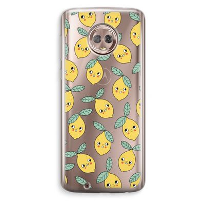 Citroenen: Motorola Moto G6 Transparant Hoesje