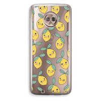 Citroenen: Motorola Moto G6 Transparant Hoesje