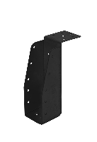 GB balkdrager GB S-LL 71x196 epoxy zwart etiket | 10 stuks - 17220176