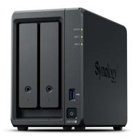 Netwerkopslag NAS Synology DS725+ Zwart AMD Ryzen R1600