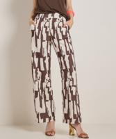 wide fit broek all-over print wide fit broek all-over print
