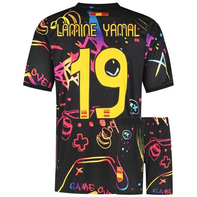 Spanje Voetbaltenue Yamal - Gaming Tenue