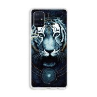 Darkness Tiger: Galaxy A51 4G Transparant Hoesje
