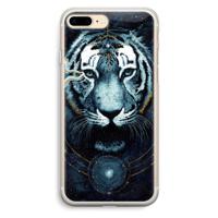 Darkness Tiger: iPhone 7 Plus Transparant Hoesje - thumbnail