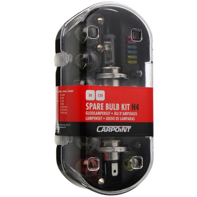 Carpoint reservelampen set H4 60/55W 30-delig 0725077