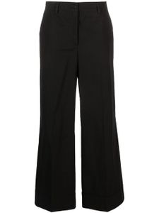 P.A.R.O.S.H. pantalon de tailleur à taille haute - Noir