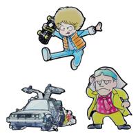 Back To The Future Pin Badge Set Limited Japanese Edition