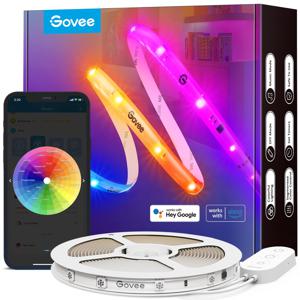 Govee H619C RGBIC Wi-Fi + Bluetooth ledstrip met beschermende coating ledstrip 10 meter, RGBIC, Wifi, Bluetooth