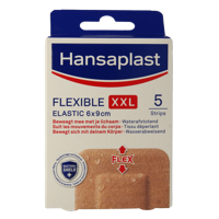 Hansaplast Flexible XXL 6 x 9cm 5 Stuks