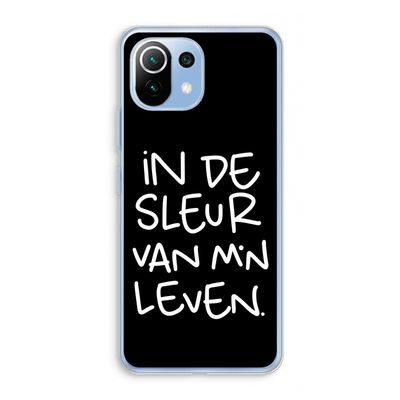 De Sleur: Xiaomi Mi 11 Lite Transparant Hoesje