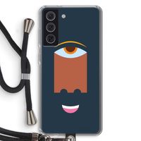 Mono M: Samsung Galaxy S21 FE Transparant Hoesje met koord