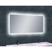 Wiesbaden Quatro spiegel rechthoek met LED, dimbaar en spiegelverwarming 120 x 60 cm 38.4112