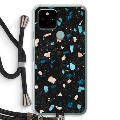 Terrazzo N°11: Pixel 5 Transparant Hoesje met koord