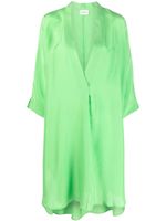 P.A.R.O.S.H. robe Abito à col v - Vert