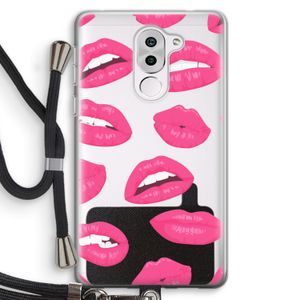 Bite my lip: Honor 6X Transparant Hoesje met koord