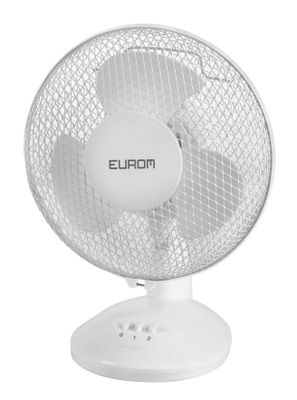 EuromVT9-blanc Tafelventilator Wit