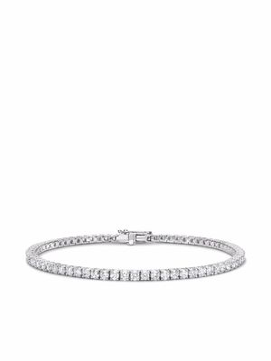 Pragnell bracelet en or blanc 18ct serti de diamants - Argent