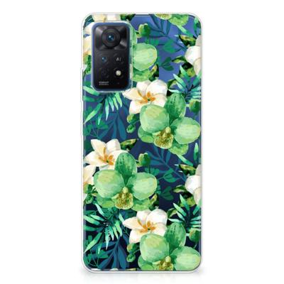 Xiaomi Redmi Note 11 Pro 5G | TPU Case | Orchidee Groen