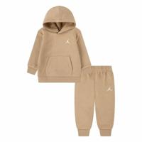 Sportsoutfit voor baby Jordan Brooklyn Fleece Po Set Bruin 2 Onderdelen - Maat: 2 Jaar